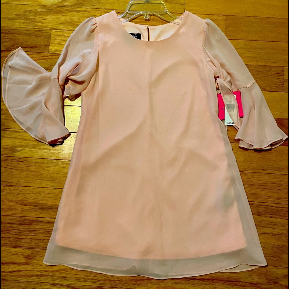 Girls size 10 new with tags pink dress. Amy BYER.